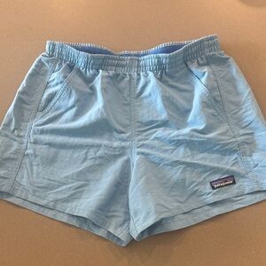 Patagonia Women's Sky Blue Athletic Shorts